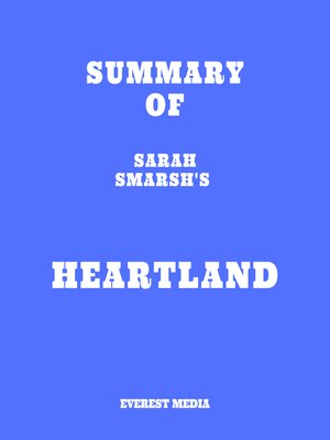cover image of Summary of Sarah Smarsh's Heartland